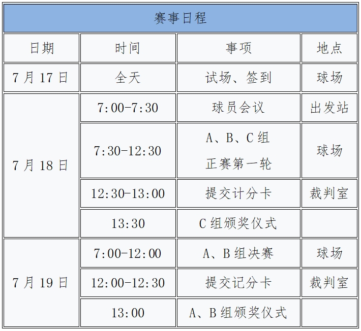 2024"京津冀"青少年高尔夫球巡回赛 天津站(第一场)